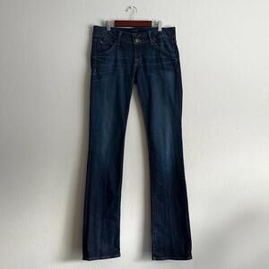 Hudson Bootcut Navy Blue Low-Rise jeans